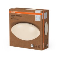 LED Deckenleuchte Wei&szlig; Metall 4000 K B:25cm rund OSRAM