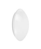 LED Deckenleuchte Wei&szlig; Metall 4000K rund B:40cm OSRAM