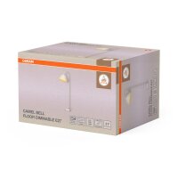 Stehlampe dimmbar Pappmaché Weiß 153 cm E27...