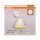 Wandlampe Pappmaché Metall Weiß E14 H:32,3 cm OSRAM