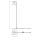 Stehleuchte Glas E27 Grün Metall H:141 cm Modern OSRAM