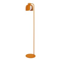 Stehleuchte Glas E27 Orange Metall H:141 cm OSRAM