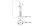 Stehlampe Grau Stahl Rot E27 H:146,5 cm OSRAM