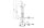 Stehlampe Grau Stahl Rot E27 H:146,5 cm OSRAM