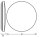 LED Deckenlampe Weiß Metall 2700-6500K Ø48cm rund OSRAM
