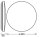 LED Deckenlampe Weiß Metall 2700-6500K Ø48cm rund OSRAM