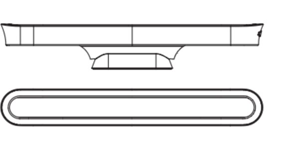 LED Wandlampe CCT 3000-4000-6500K 28cm modern OSRAM