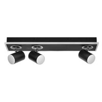 LED Deckenstrahler verstellbar Schwarz 3000 K OSRAM