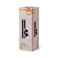 LED Deckenstrahler Schwarz verstellbar 3000 K OSRAM