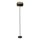 Stehleuchte Gold Schwarz Stoff E27 H:175cm modern OSRAM