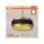 Pendelleuchte Gold Schwarz Stoff E27 Ø50cm modern OSRAM