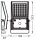 LED Solar Strahler Sensor Schwarz Glas 4000K IP65 OSRAM