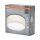 Deckenleuchte Stoff E27 L:30cm modern blendarm OSRAM