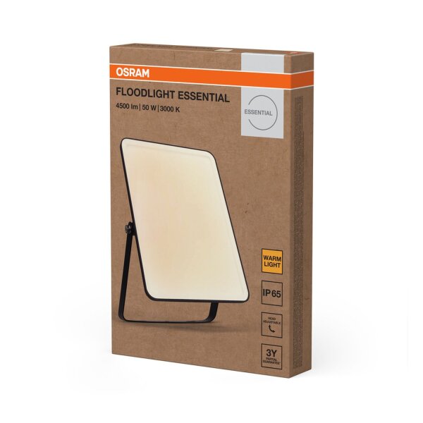 LED Außenstrahler Glas schwenkbar 3000K IP65 OSRAM