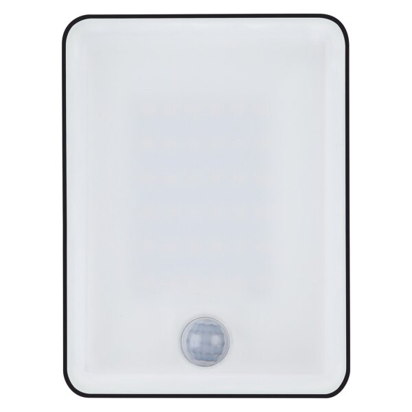 LED Außenstrahler Sensor Schwarz Alu 3000 K IP65 OSRAM