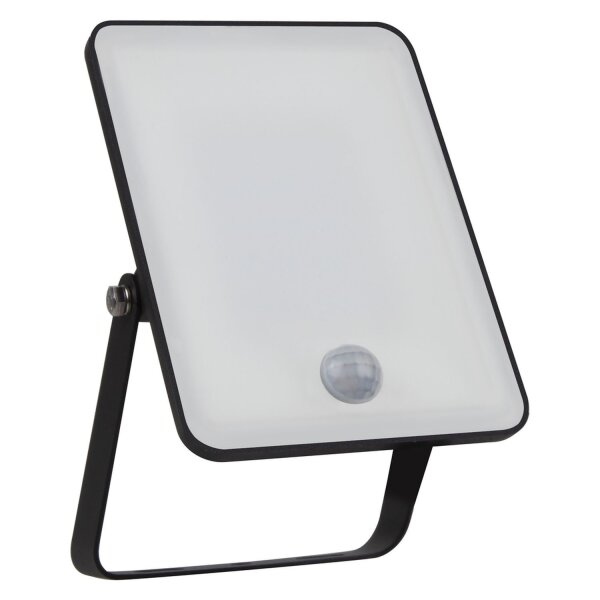 LED Außenstrahler Sensor Schwarz Alu 4000 K IP65 OSRAM