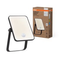 LED Strahler Sensor schwenkbar Alu Glas 4000K IP65