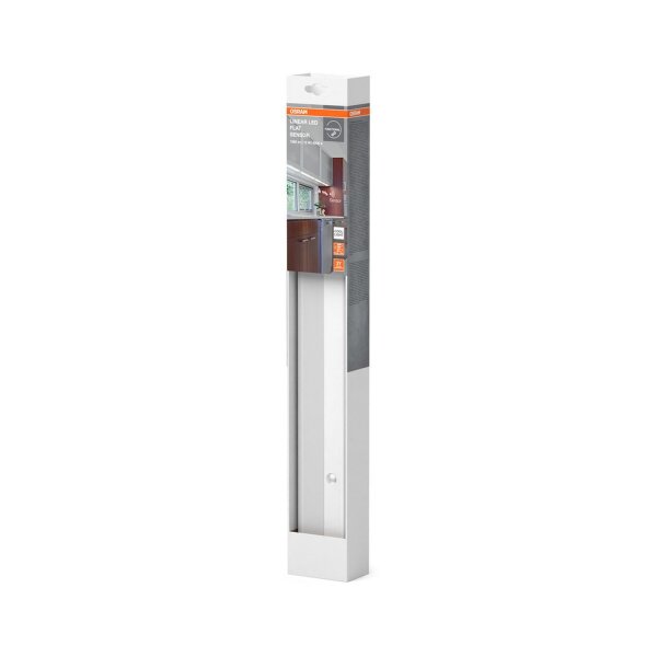 LED Wandlampe Sensor Silber Alu 4000 K L:52,7cm OSRAM