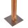 LED Stehlampe Touch Dimmer 150 cm Holz Metall 3000 K