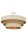 Deckenlampe Jute Samt Weiß Ecru Beige E27 Ø50 cm