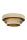 Deckenlampe Jute Samt Ecru Gold E27 Ø50 cm blendarm