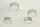 Deckenlampe Stoff Weiß Dunkelbeige E27 L:80 cm