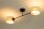 Deckenlampe Stoff Schwarz E27 L:80 cm dekorativ