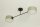 Deckenlampe Stoff Dunkelbeige Schwarz E27 L:80 cm