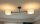 Deckenlampe Stoff Schwarz Creme E27 L:80 cm wohnlich