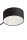 Deckenlampe blendarm Stoff Schwarz E27 L:80 cm