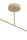 Deckenlampe blendarm Stoffschirm Beige E27 L:80 cm