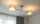 Deckenlampe blendarm Stoffschirm Beige E27 L:80 cm