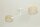 Deckenlampe Stoff Weiß Beige E27 L:80 cm dekorativ
