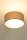 Deckenlampe Stoff Dunkelbeige Weiß E27 L:80 cm