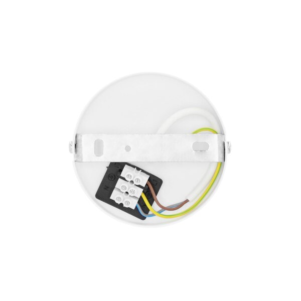 Deckenlampe Stoff Weiß Beige E27 Ø40 cm gemütlich