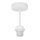 Deckenlampe Stoff Weiß Beige E27 Ø40 cm dekorativ