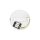 Deckenlampe Stoff Weiß Ecru Beige E27 Ø40 cm wohnlich