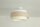 Deckenlampe Stoff Weiß Hellbeige E27 Ø40 cm blendarm