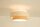 Deckenlampe Stoff Weiß Sandfarben E27 Ø40 cm blendarm