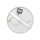 Deckenspot schwenkbar Stoff Weiß Dunkelsand E27 L:45 cm