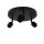 Deckenspot flexibel Stoff Schwarz Gold E27 L:45 cm