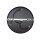 Deckenspot flexibel Stoff Schwarz Gold E27 L:45 cm