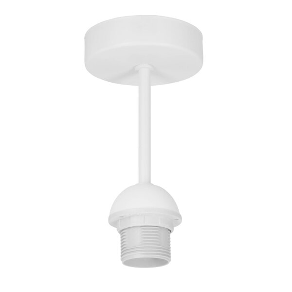 Deckenlampe Wiener Geflecht Weiß E27 Ø45 cm blendarm