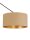 Deckenlampe flexibel Stoff Schwarz Gold E27 Ø40 cm