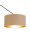 Deckenlampe flexibel Stoff Schwarz Gold E27 Ø40 cm