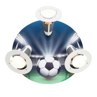 Kinderlampe Decke Fußball Ø 29 cm klein rund...