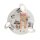 Kinderzimmerlampe Decke rund &Oslash; 29 cm schwenkbar 3x E14 Tiere