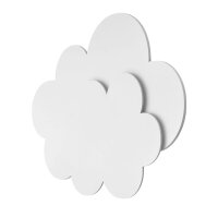 LED Wandlampe Schalter dimmbar B: 35 cm Wolke Weiß...