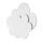 LED Wandlampe Schalter dimmbar B: 35 cm Wolke Wei&szlig; Kinder