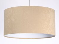 Suspension AYLMER Beige Blanc Rétro ronde Table...